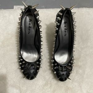 Spiked heels